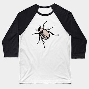 June beetle (Amphimallon solstitiale) Baseball T-Shirt